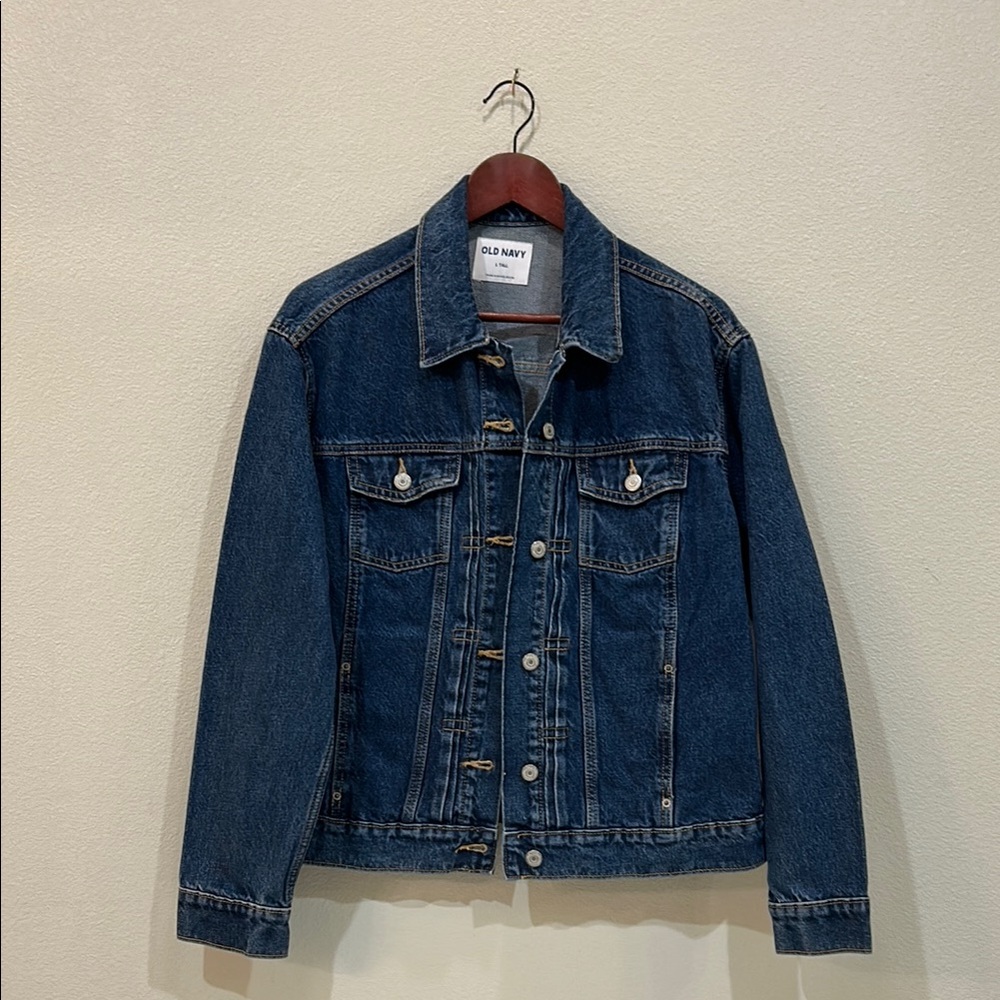 Old Navy Dark Blue Denim Jacket